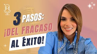 3 Claves Secretas para Convertir Fracasos en Victorias Ep52 De Menos a Más con Rashel Diaz [upl. by Blinni778]