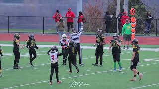 Aliquippa v Brighton Township 12u BCYFL Championship Full Game Clips [upl. by Llyrehc]