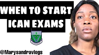 The Best Time To Start Your ICAN Journey When To Start ICAN Exams [upl. by Inalel]