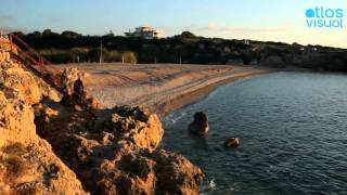 Stomio Beach Greece Peloponnese  AtlasVisual [upl. by Fritzie623]