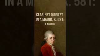 Mozart amp the Clarinet mozart classicalcomposer clarinet classicalmusic [upl. by Kopple]