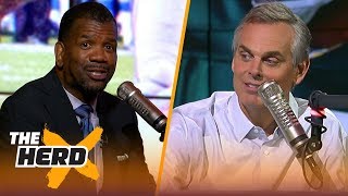 Rob Parker on Aaron Rodgers new contract OBJs comments on LeBrons new show  THE HERD [upl. by Orecic]