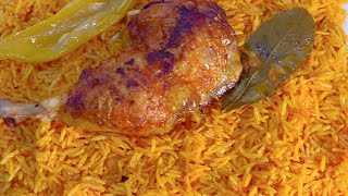 بحرتلك كيفاه تطيب روز يتعجنلك روز ،🤔هذي الوصفة لتسلكك👍🍚 riz au poulet [upl. by Nikral701]