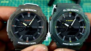 GSHOCK GA2100FR3A amp GA2100FR5A MISTY MAGICAL FOREST [upl. by Aeel95]