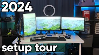 My Gaming Setup Tour 2024 [upl. by Rimas920]