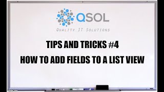 Salesforce How To Add Fields To List View [upl. by Albarran74]