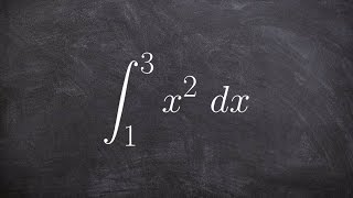 How to evaluate the integral of x squared [upl. by Mogerly]