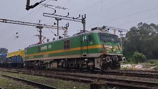 New Katni Jn WAG9HC with Faiveley LX3600 High Rise Pantograph [upl. by Gruchot332]