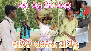 ଭଡ଼ା ଘରୁ ନିଜ ଘରକୁ କାହିଁକି ପଳେଇ ଆସିଲୁ  tribevloggerrani9457 [upl. by Filip]