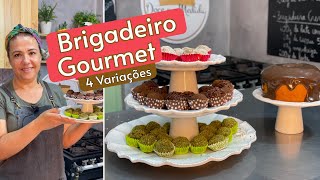 Brigadeiro Gourmet e Tradicional  4 variações  Entenda os detalhes [upl. by Arvell]