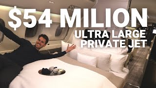 Inside luxury 54M Private Jet  Embraer Lineage 1000E [upl. by Selima]