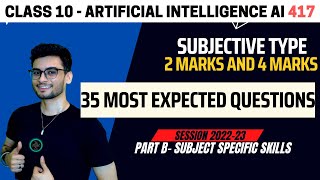 PRACTICE QUESTIONS for Artificial Intelligence 417 [upl. by Tanney]