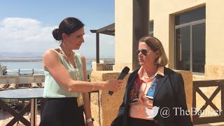 Janet Heckman MD southerneastern Mediterranean EBRD  View from EBRD 2018 [upl. by Ahsaela]