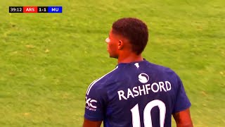 Marcus Rashford vs Arsenal  Pre Season 202425 [upl. by Saiasi243]