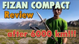 Best Trekking Poles Fizan Compact  Review After 6 000 km [upl. by Sinnard]