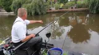 Pole Fishing Canal Action With Dave Brown [upl. by Anoy]