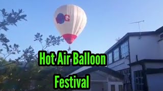 Sperrin Hot Air Balloon Festival Draperstown 2018 [upl. by Sachi]