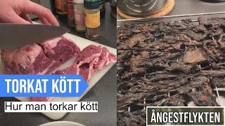 Hur man gör torkat kött  beef jerky till vandring [upl. by Eerrehc130]