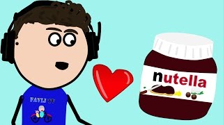 FAVIJ E LA NUTELLA  La più grande storia damore BreakVideo [upl. by Ayaet]