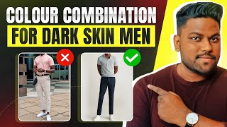 Clothes Colour Combinations For Dark Men  In Hindi  Love Dark [upl. by Slifka]