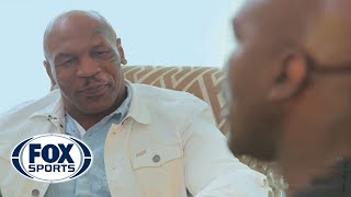 Mike Tyson and Evander Holyfield rehash the ear bite [upl. by Ahsiekam590]