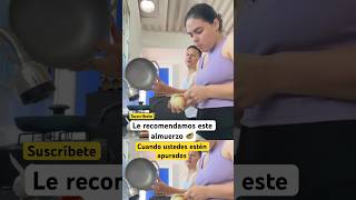 Le recomendamos este almuerzo 🥙 cuando ustedes estén apurados comida cocina shorts usa family [upl. by Namor]