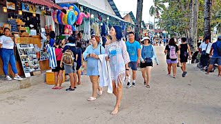 This is BORACAY White Beach on January 27 2024 Balik na Ang Island Hopping at Sailing Boat [upl. by Ycnan]