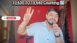 10630 TO 10640 counting  गिनती  Number song  ginti  CountingNinja Hemant  ginti in hindi Hemant [upl. by Otreblif96]