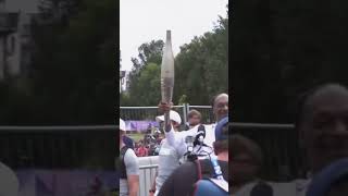 Watch Snoop Dogg Carry the Olympic Torch [upl. by Aliekahs]