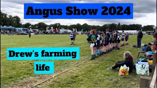 Angus show 2024 Drews farming life tug o war [upl. by Lupee]