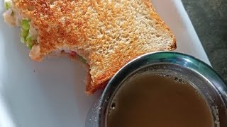 Sandwich banane ka asan tarika youtube yt sandwich youtubevideo [upl. by Nivlem100]