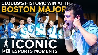 ICONIC Esports Moments Cloud9s historic win at the Boston Major [upl. by Phyllida]