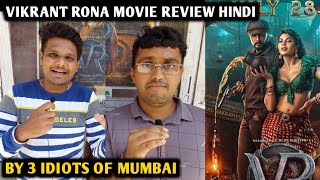 Vikrant Rona Movie Review Hindi  By 3 Idiots Of Mumbai  Kiccha Sudeep  Anup B  Jacqueline F [upl. by Llerred94]