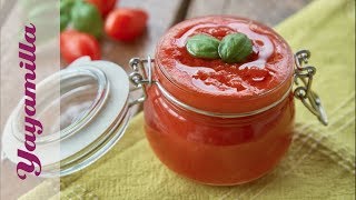 Come fare il sugo di pomodoro e basilico  Italian Tomato Sauce Recipe [upl. by Yenroc130]