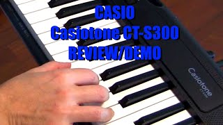 Casio CTS300 DemoReview [upl. by Ursel]