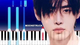 Moonstruck  ENHYPEN Piano Tutorial [upl. by Riplex]