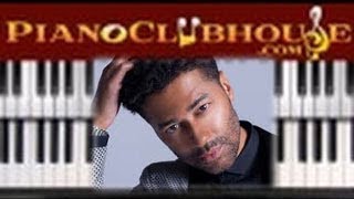 🎹 How to play quotFEMININITYquot by Eric Benet easy piano tutorial lesson [upl. by Imuyam70]