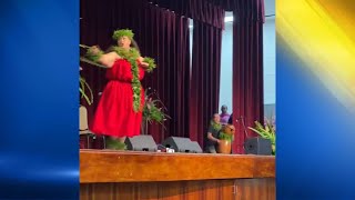 Kaonohikaumakaakeawe Lopes crowned Miss Aloha Hula 2024 [upl. by Wivinah]