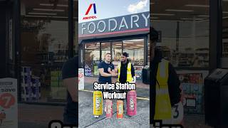 Service Station Workout  Train Like Faisal gym workout ﬁtness [upl. by Nylzzaj]