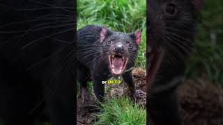 tasmaniandevil animals wildlife fyp animallover trending shortsfeed shortfeed shortvideo [upl. by Dolora]