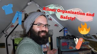 Storage and Safety in an Aliner Camper [upl. by Halbert]