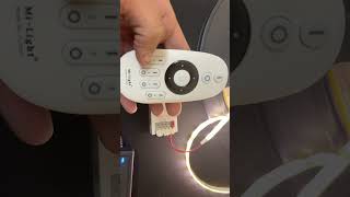 Miboxer RF Dimmer Connecting the controller with Remote [upl. by Ehcadroj27]