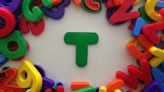 Learn the Alphabet Letter T  Video for Kids [upl. by Ellehsad505]