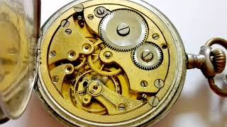 CORGEMONT WATCH CHRONOMETRE 185 ligne swiss pocket watch ca 1910 [upl. by Nylkaj]