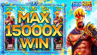 MAX WIN On ZEUS Vs HADES SLOT 15000X WIN [upl. by Aedrahs156]