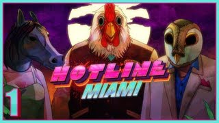 Hotline Miami  Part 1  Intro [upl. by Martainn]