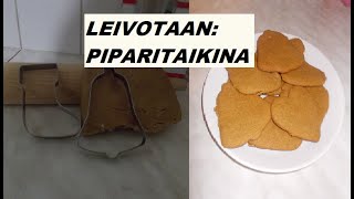 Leivotaan Piparitaikinapiparit [upl. by Eiddam]