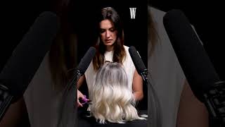 Watch Phoebe Tonkin Cut Hair  W Magazine [upl. by Ibbison]