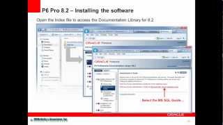 FEBRUARY 2012  INSTALLING AND MANAGING DATABASES WITH ORACLE P6 R82 [upl. by Anaid]