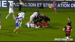 Tries in France 2011 2012 day 14 Toulouse  Bayonne [upl. by Llennhoj329]